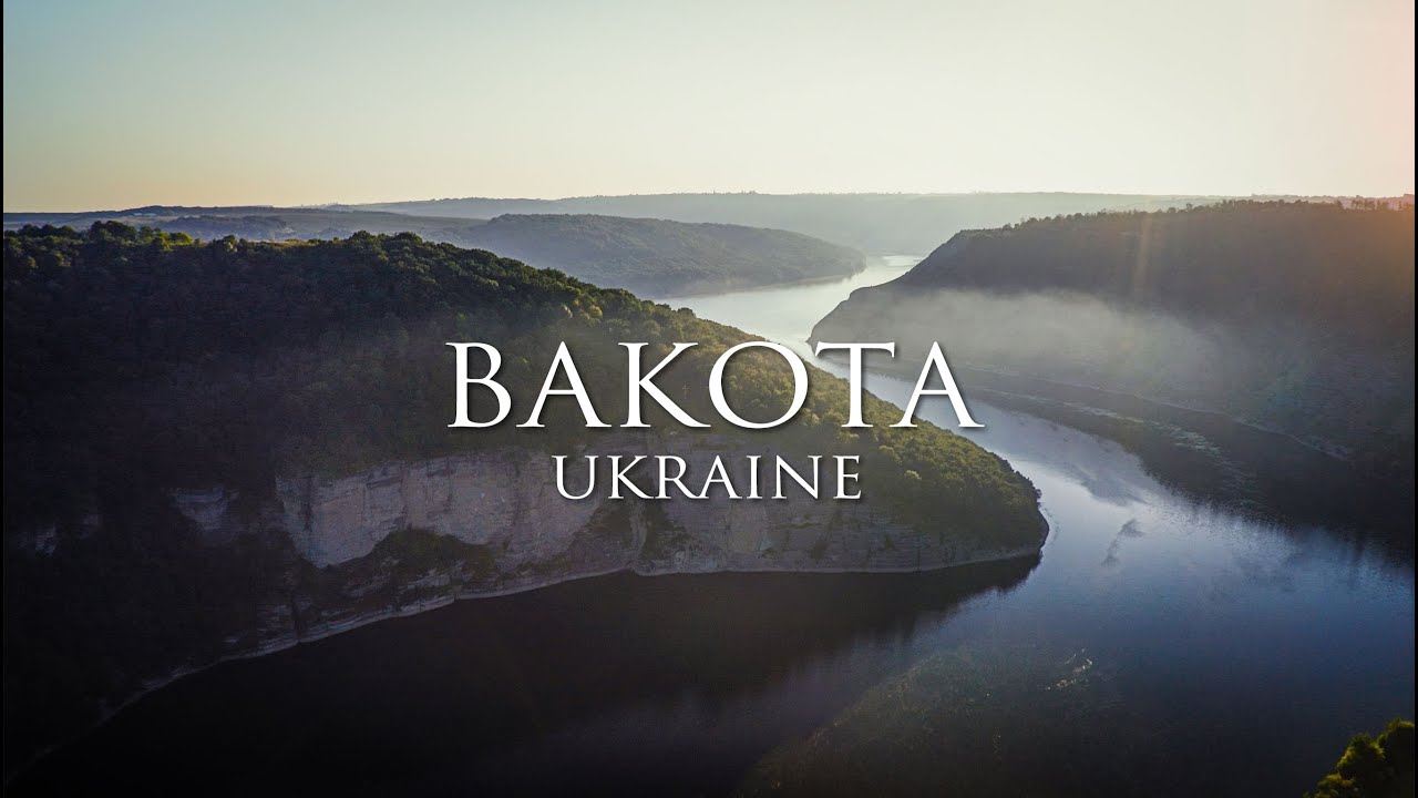 Бакота – Украинская Атлантида. Затопленная деревня. Красоты Днестра. Аэросъемка.