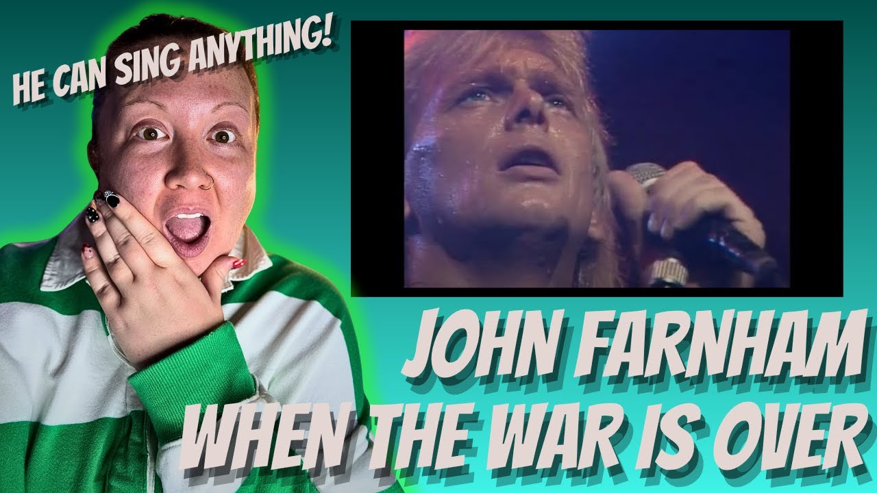 John Farnham - When The War Is Over - FIRST TIME REACTION! (Emotional!)