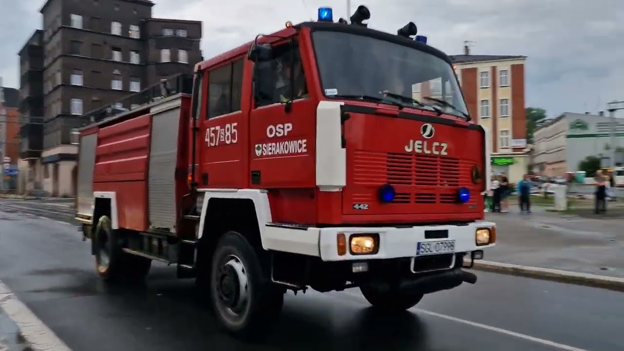 Alarmowo 457[S]85 - GCBA 5/24/4 Jelcz 442/JZS - OSP Sierakowice