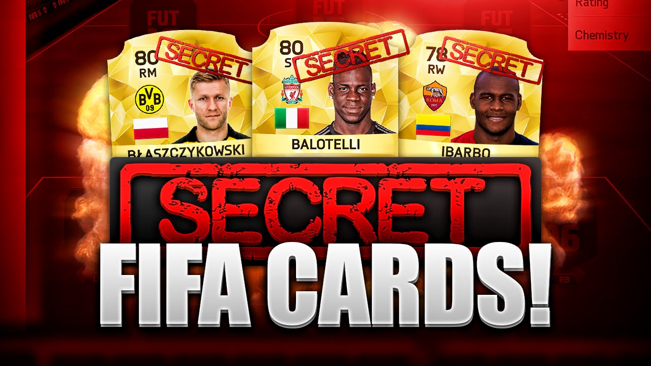 SECRET FIFA CARDS!