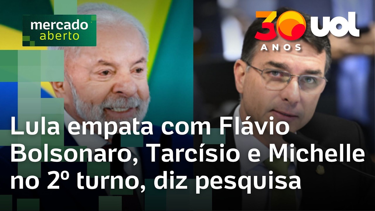 Meio/Ideia: Lula lidera em todos os cenários para 1º turno, mas empata no 2º turno das eleições