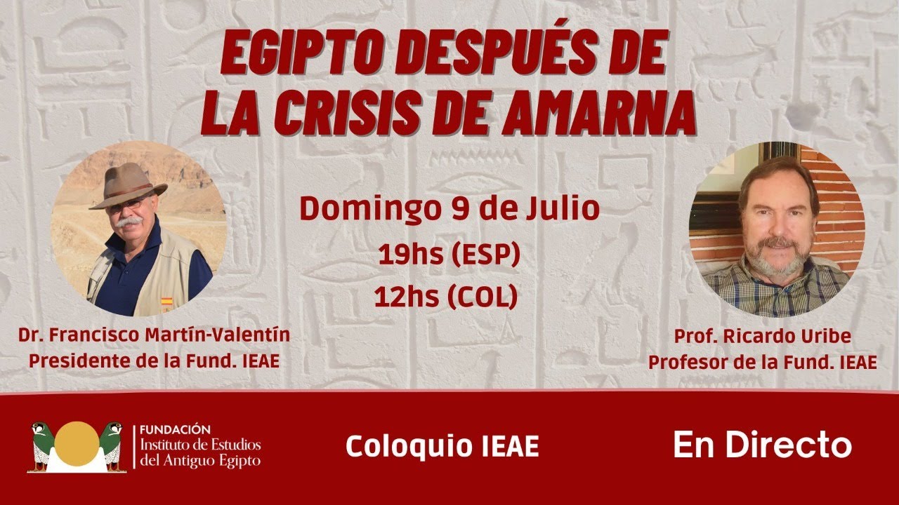 EGIPTO DESPUÉS DE LA CRISIS DE AMARNA - 9no Coloquio