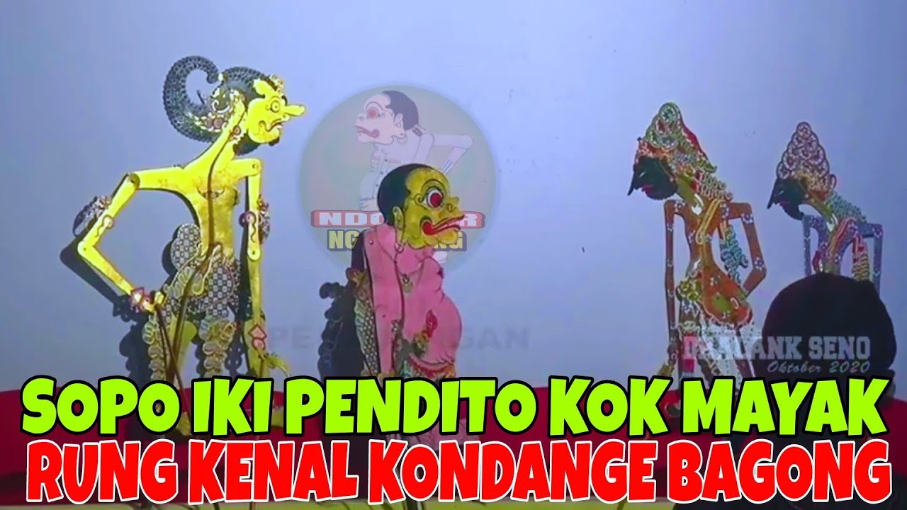 Bagong kaget weruh semar bodronoyo dadi panditp sakti bileh tanding ki dalang seno nugroho