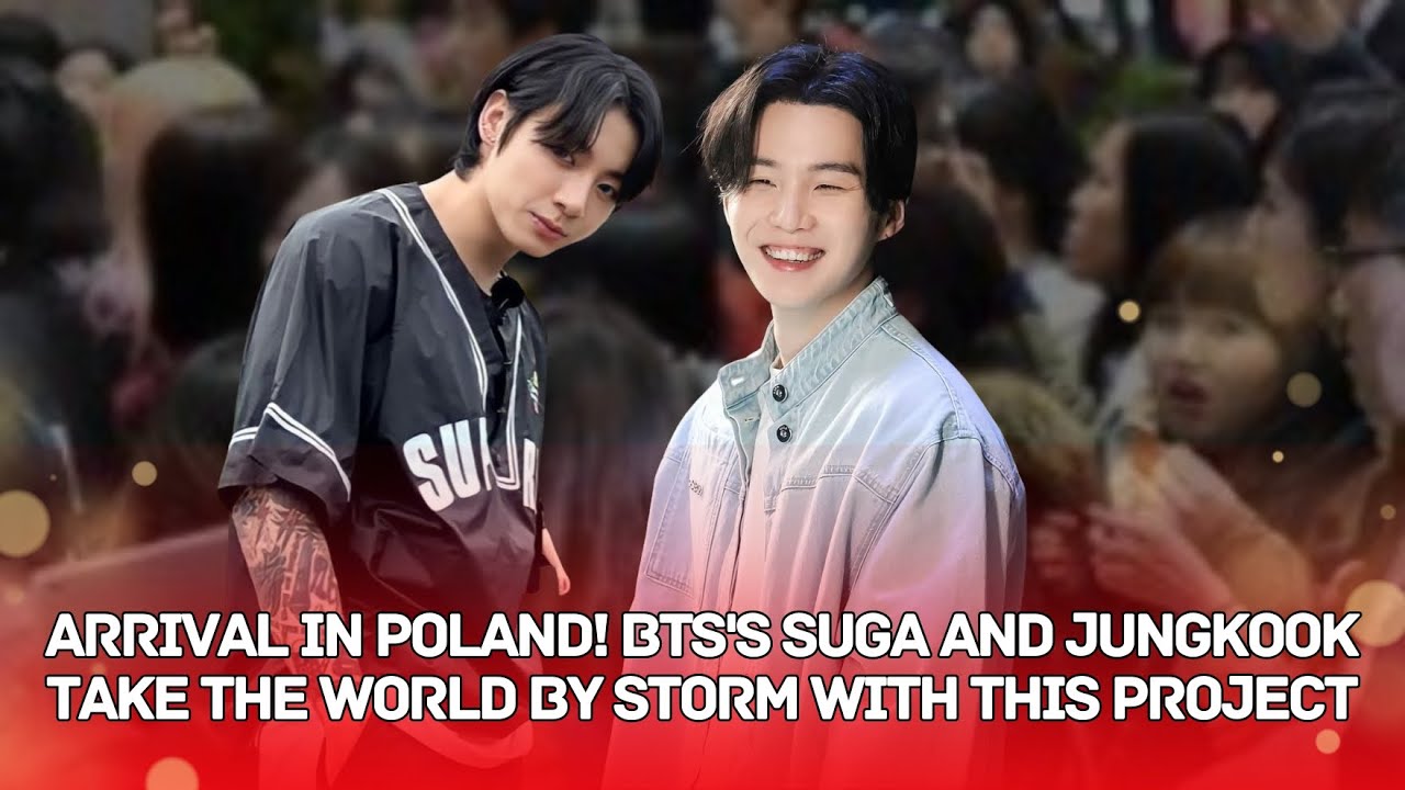 Przyjazd do Polski! Suga i Jungkook z BTS podbijają świat tym projektem