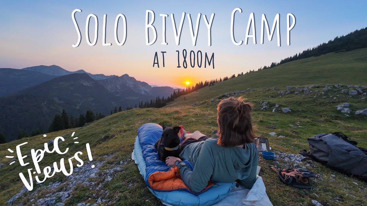 Wild Camping in the Alps | Testing a new ultralight cooking system: FeatherLight 700 Stove