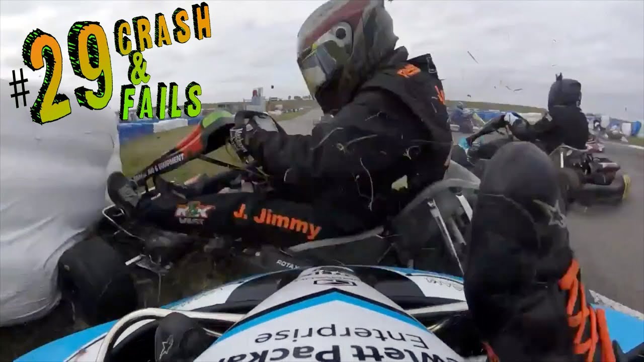 GO-KART crash compilation #29