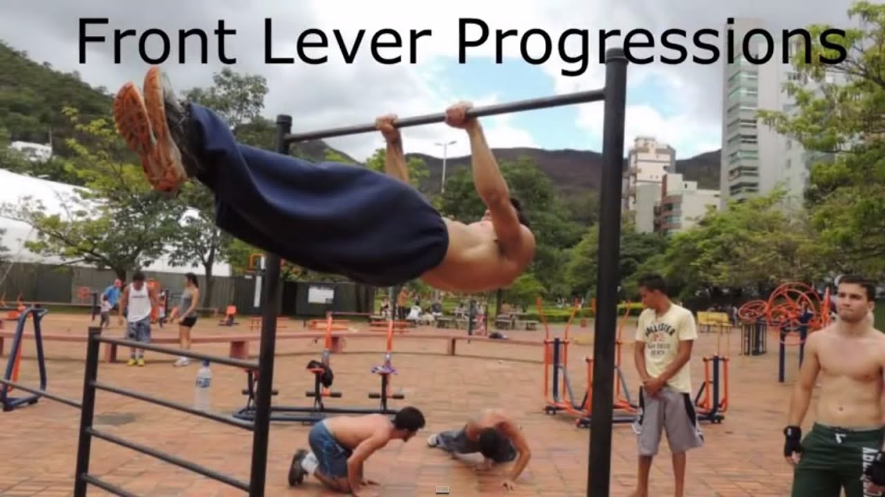 Front Lever Progressions - BH Bars (Tutorial)