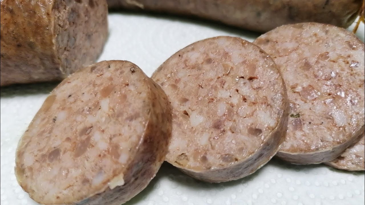 Ливерная колбаса по Мюнхенски.