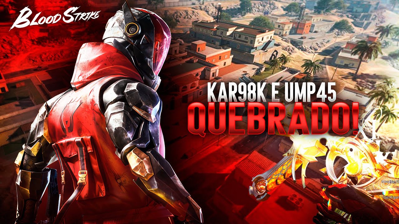 KAR98K + UMP45: O Combo MAIS QUEBRADO do Blood Strike!