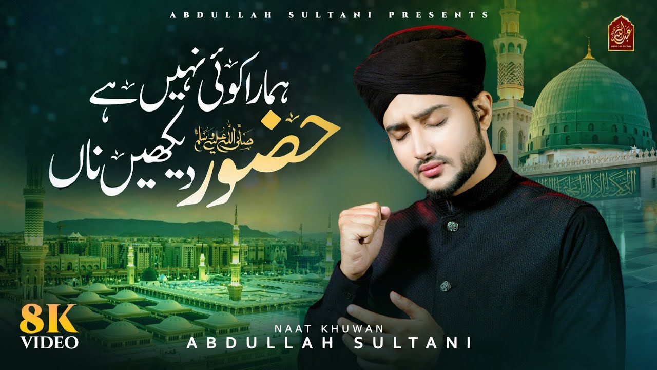 Huzoor Dekhen Na | Naat Shareef 2026 | Syed Abdullah Sultani | Heart Touching Kalam #naat #viral