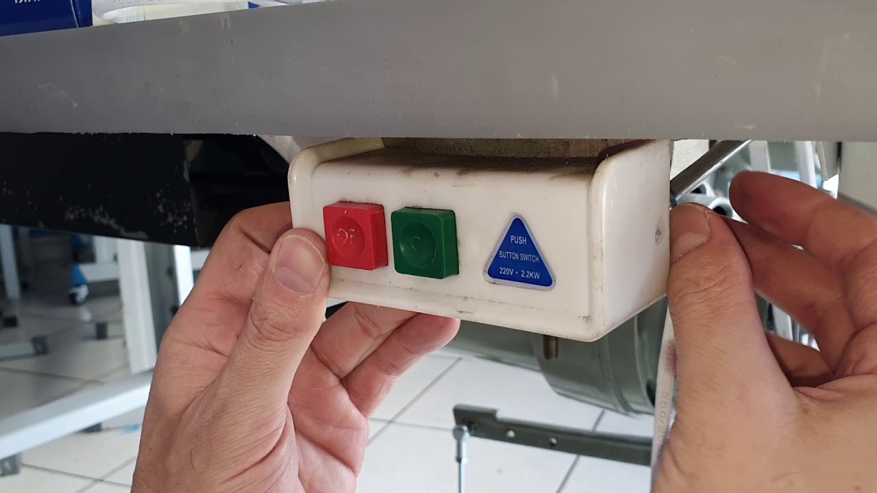 Instalação de luz de led para máquinas em geral