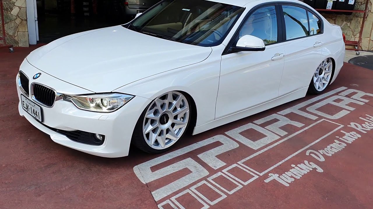 BMW 320I COM RODAS ROTIFORM CVT ARO 19 + PNEUS 225/35/19 + SUSPENSÃO A AR