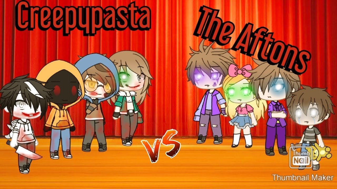 Singingbattle Creepypasta vs The Afton Familiy/3 (100 subs special tysm❤️)