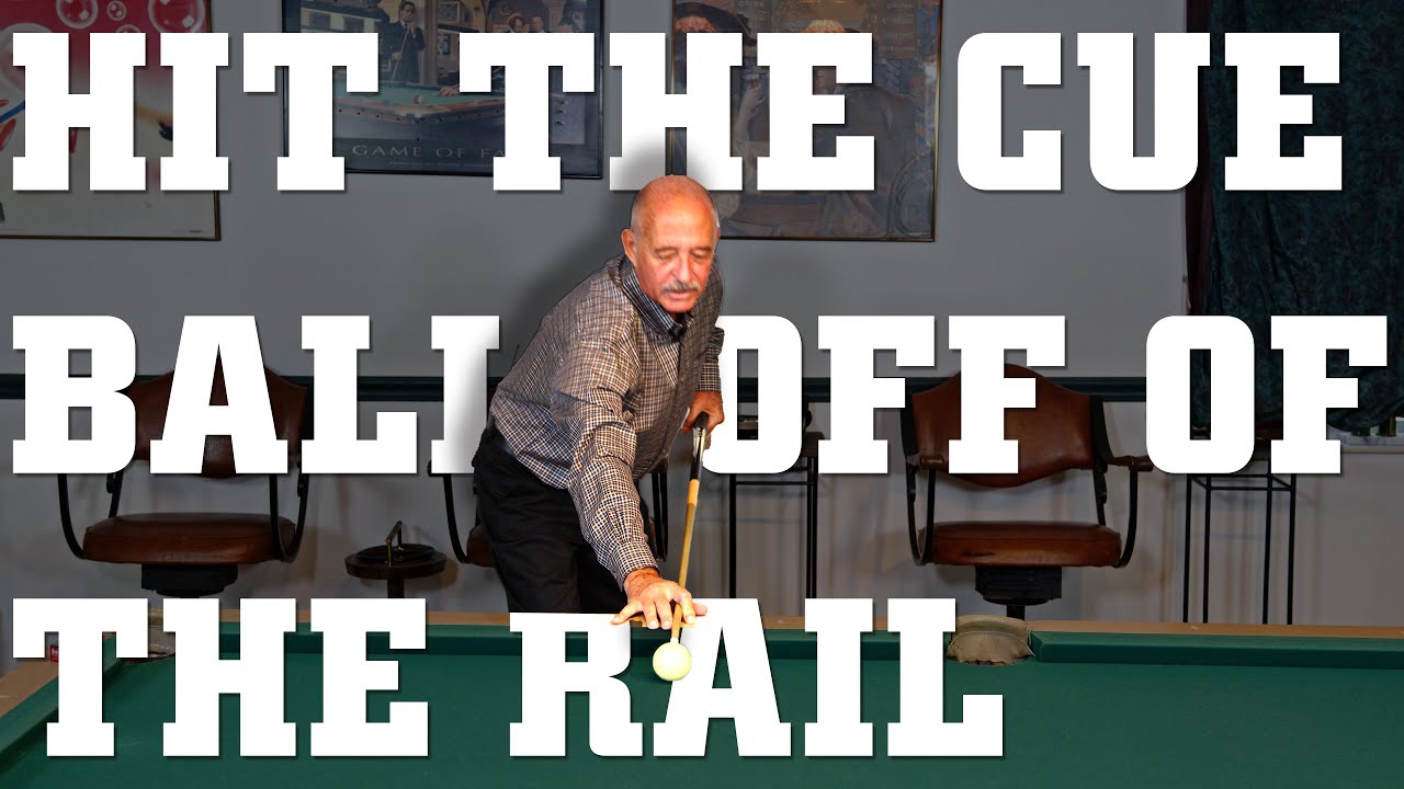 How to Play the Cue Ball off the Rail  Cue Tips w/ Mike Sigel