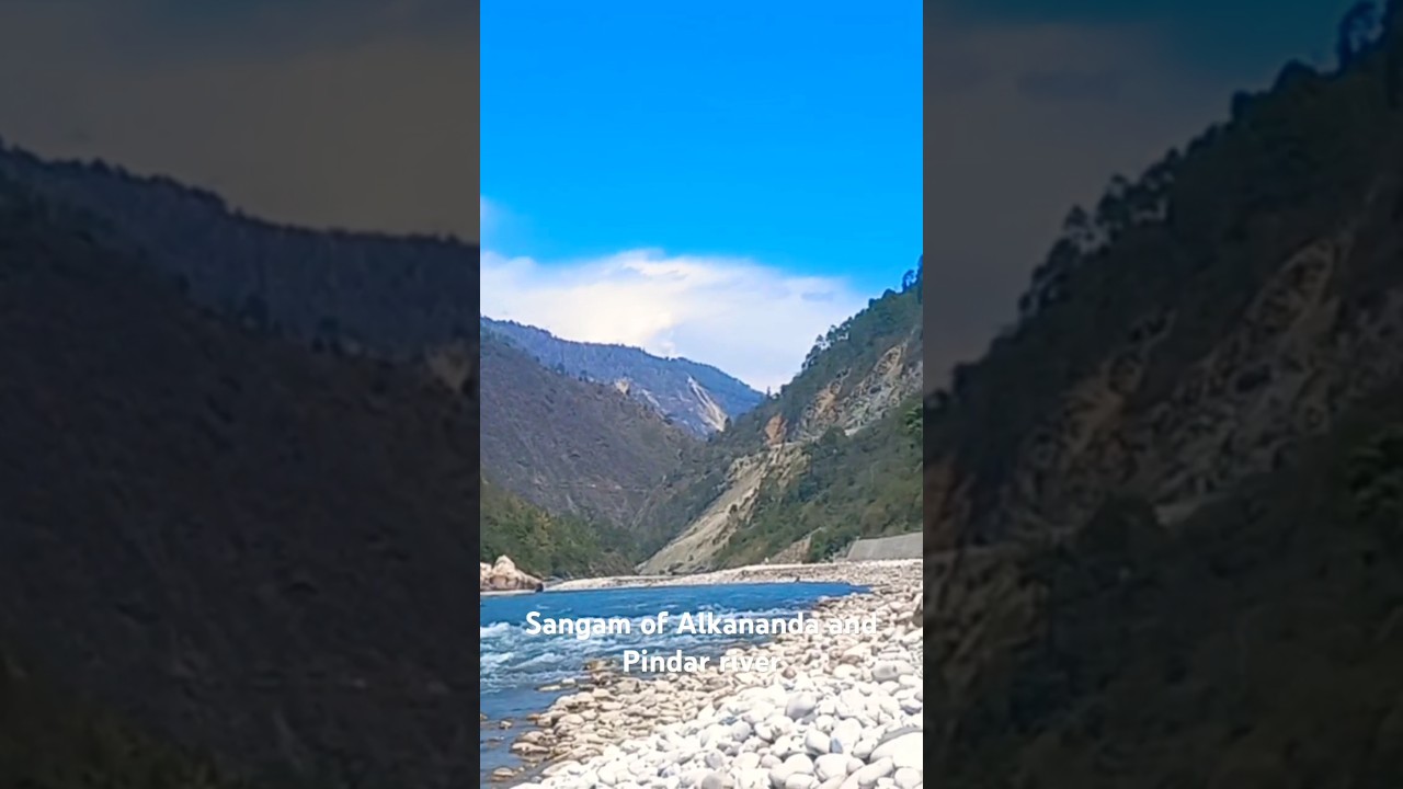 Karnaprayag #travel #bhakti #karnaprayag #uttarakhand #hindupilgrimage #sangam #river #himalayas