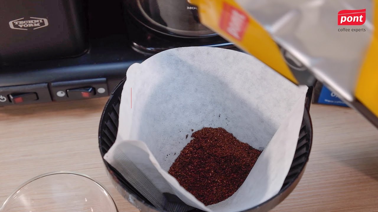 Cómo preparar café en la cafetera de filtro eléctrica.