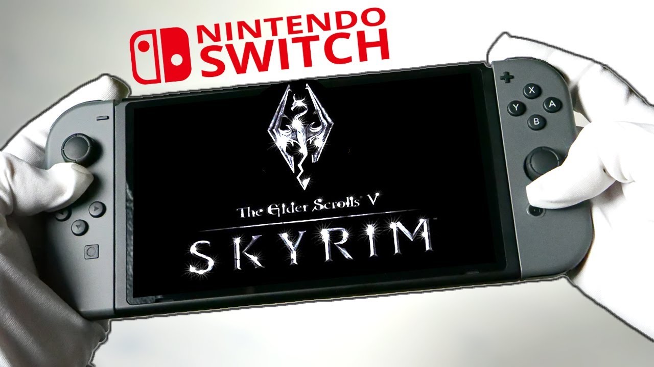 Геймплей Elder Scrolls V: Skyrim для Nintendo Switch