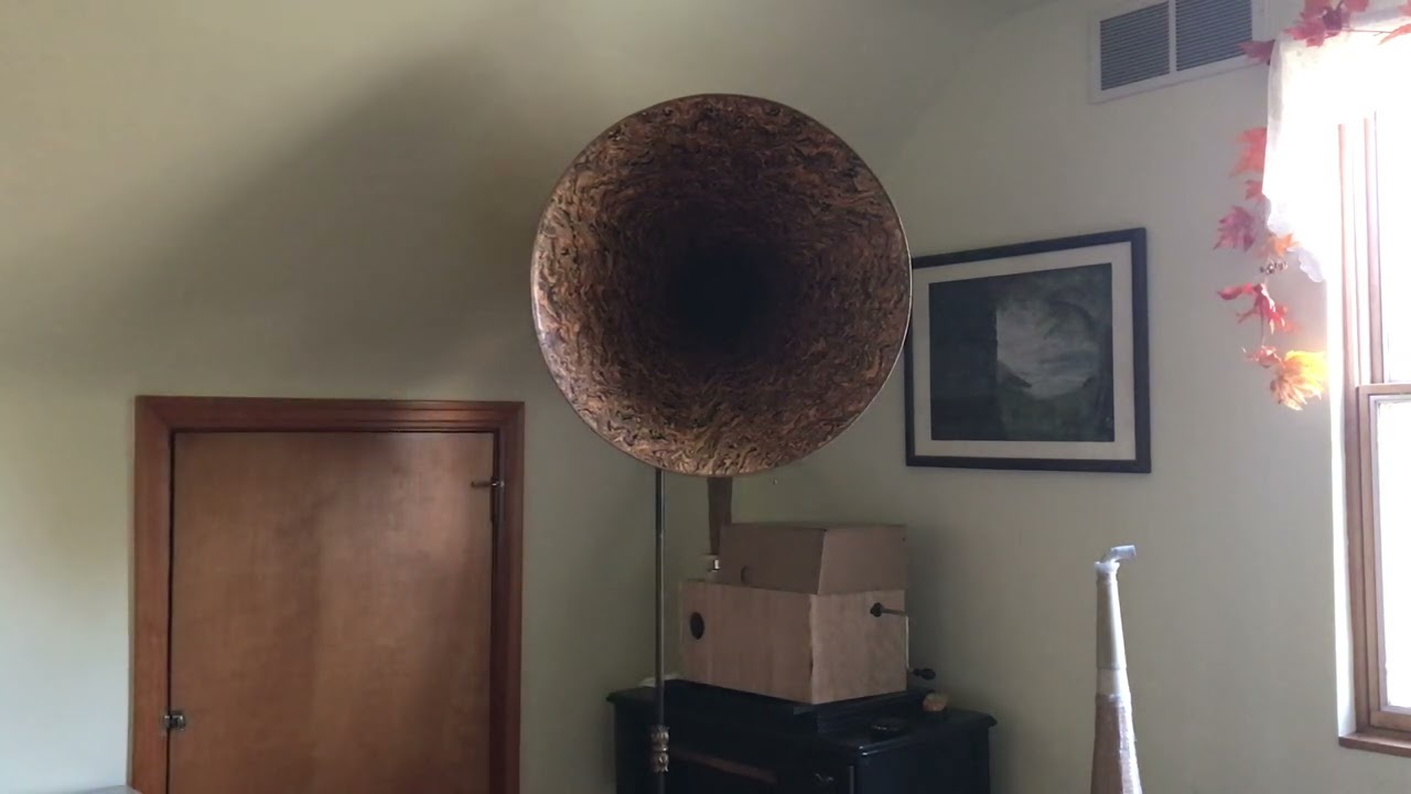 Gramophone Test No. 1: 100 Hz Exponential Horn vs. 150 Hz Tractrix Horn