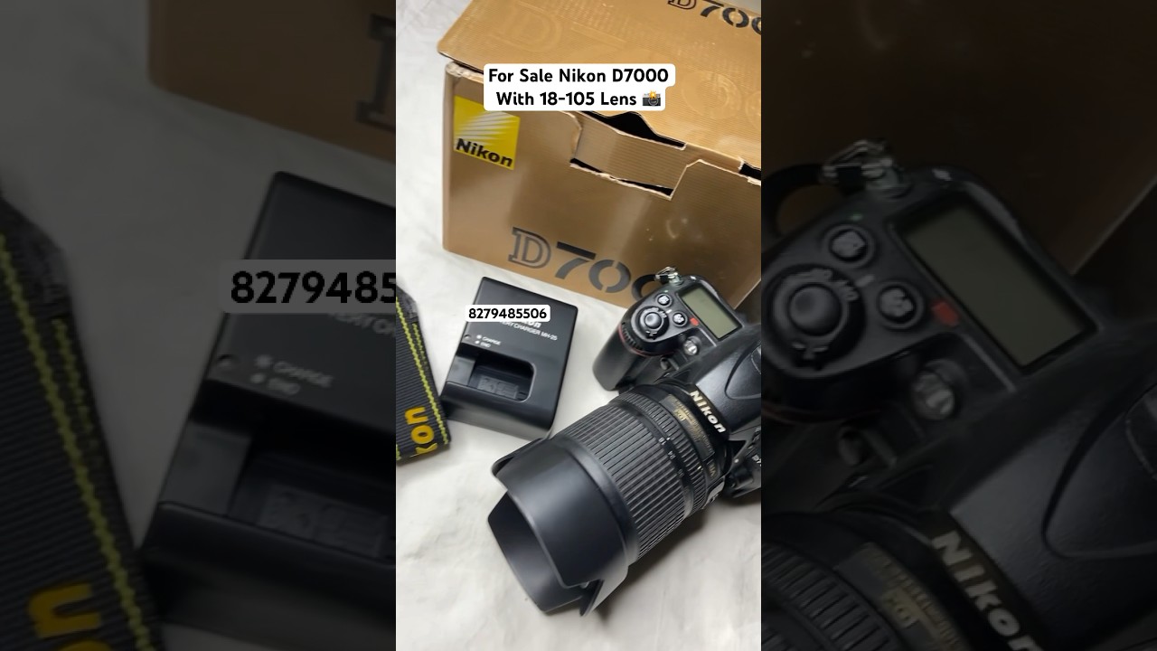 Nikon d7000 With 18-105 Lens | Second Hand Camera Market Delhi Mumbai Kolkata Odisha Himachal Bihar