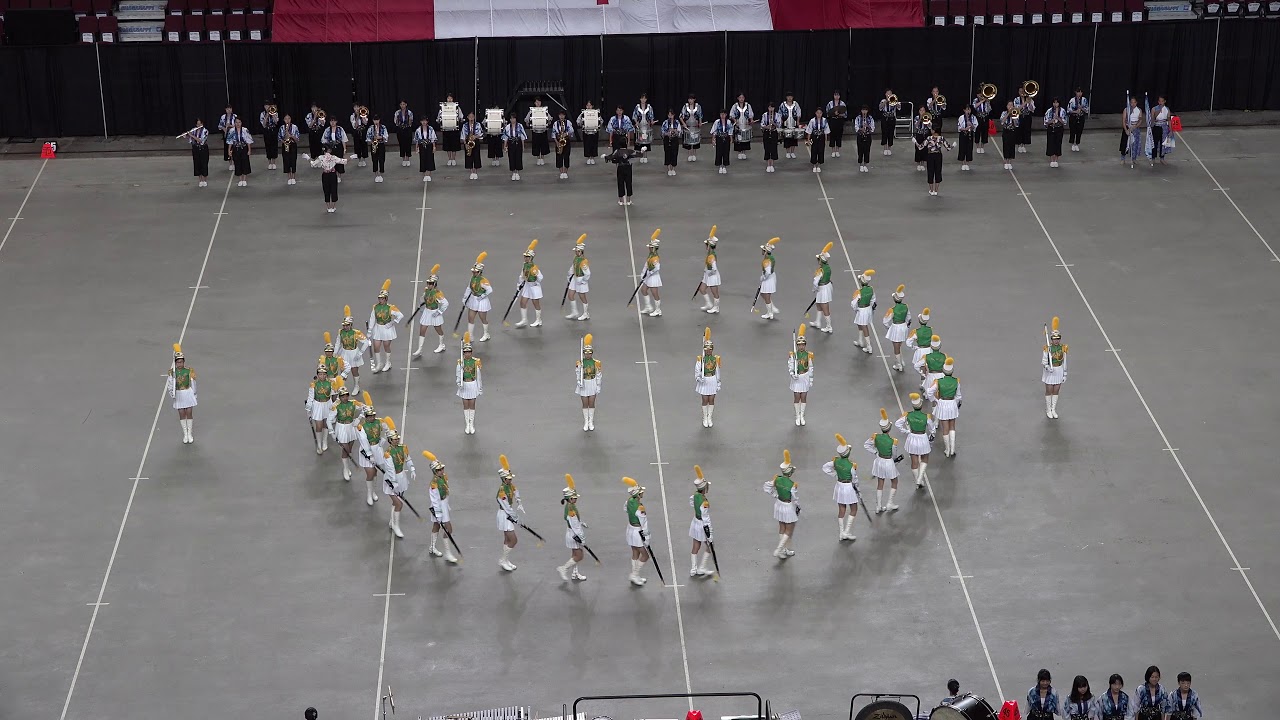 加拿大 Calgary Stampede WAMSB Y2019 決賽 北一女樂儀旗隊表演