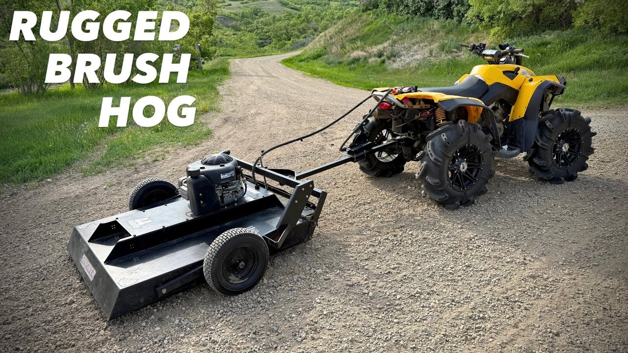 TOW BEHIND BRUSH MOWER | Renegade + Swisher Rugged Cut