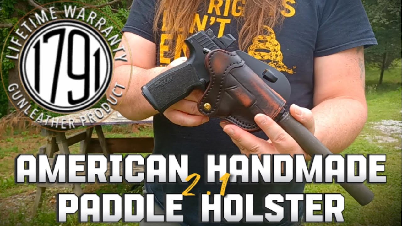 1791 Gunleather Paddle Holster: Handmade in the USA