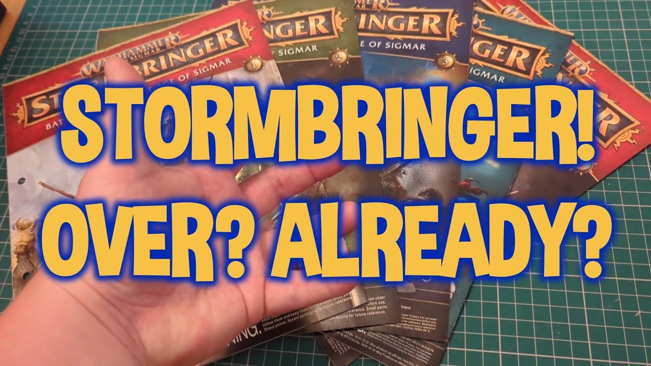 Warhammer: Age of Sigmar - Stormbringer... Every Issue? Leaks!