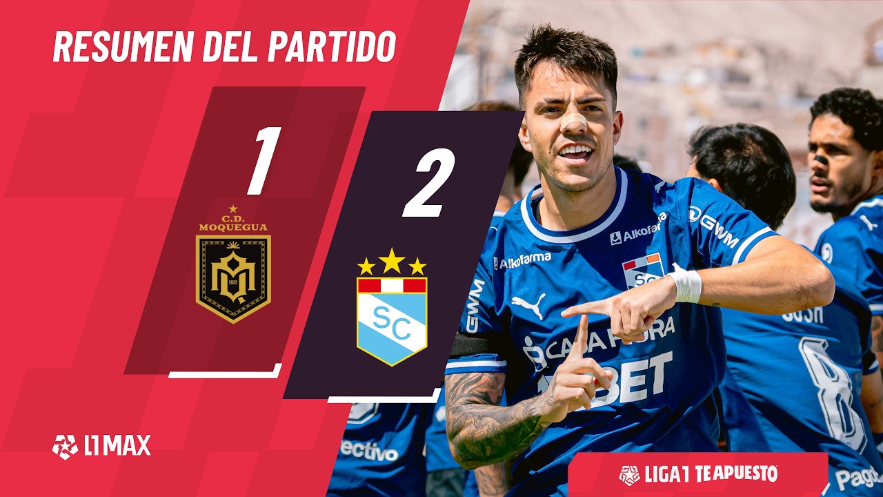 ENORME Y NECESARIA VICTORIA CELESTE EN MOQUEGUA| CD Moquegua vs Sporting Cristal