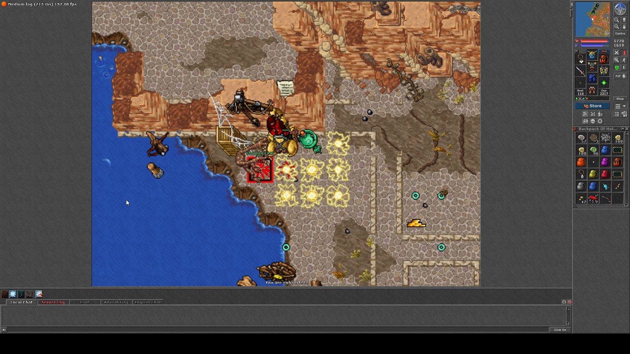 Choking Fear Real Tibia