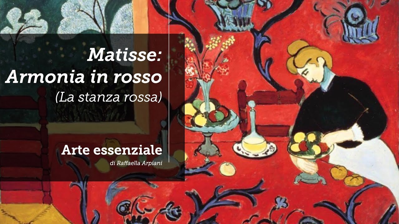 Matisse: Armonia in rosso (La stanza rossa, 1908)