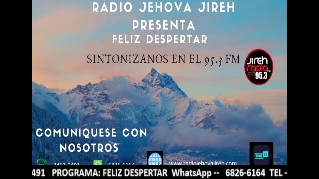 Transmisión en vivo de RADIO JEHOVA JIREH 95.3 FM