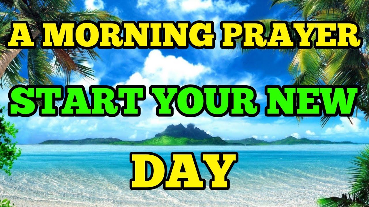 A Morning Prayer Thank You for Your endless love, care and blessings.