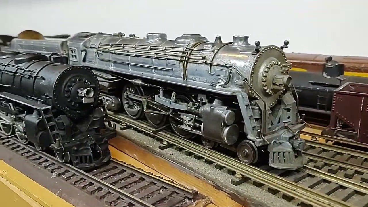 New York Central Hudson steam engine vintage O gauge  by Lee B Green's Mi-Loco  17/64ths scale 1935