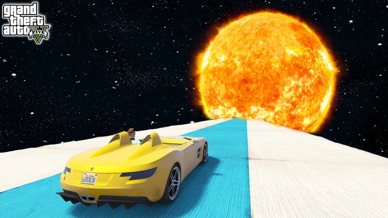 822.433% People Leave Earth After This Impossible Car Parkour Race in GTA 5!