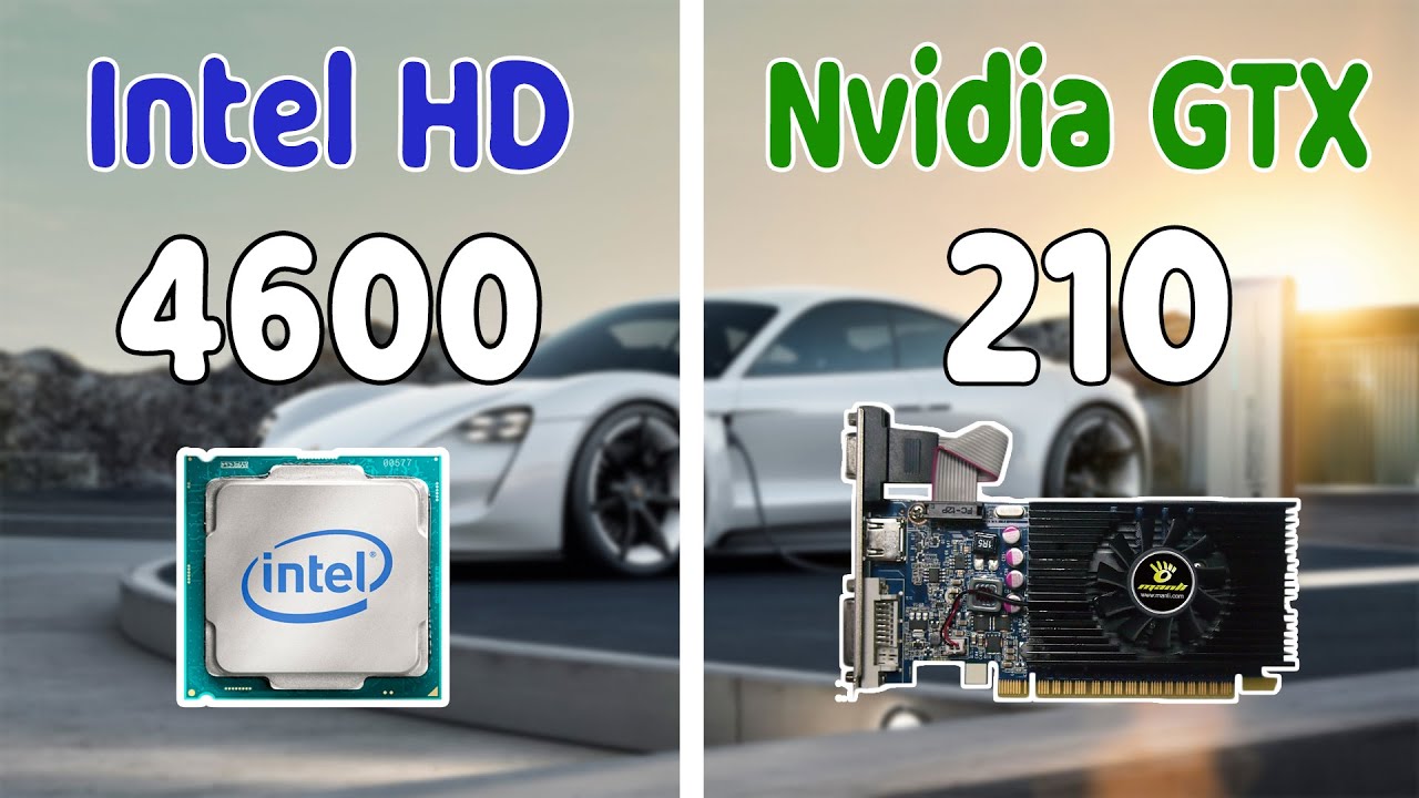 Intel HD 4600 Vs GT 210 1GB Graphic Comparison GTA V
