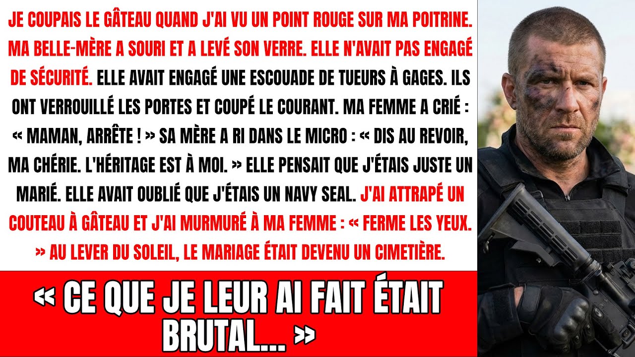 Ma MIL engage 5 tueurs pour me tuer au mariage—Ils entourent la maison—Navy SEAL tue les 5 à l'aube