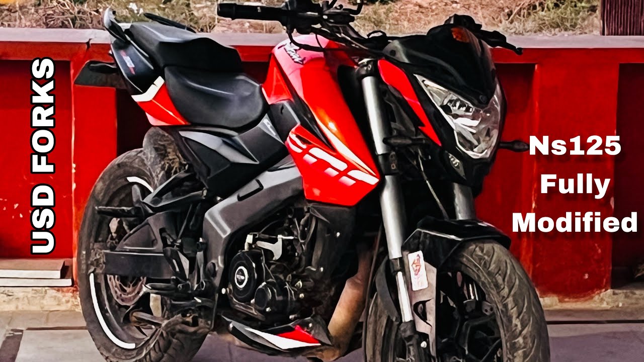 Pulsar Ns125 Modified into Ns200 | KTM USD Forks