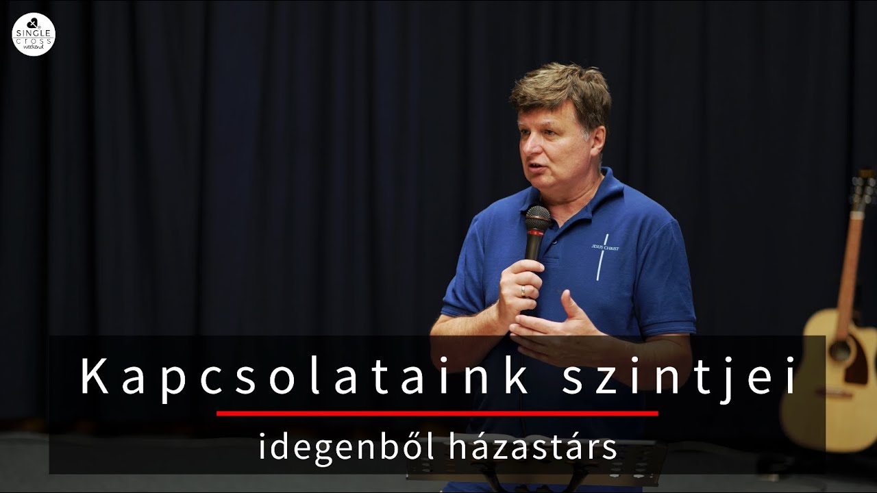 Görbicz Tamás: Kapcsolataink szintjei - idegenből házastárs