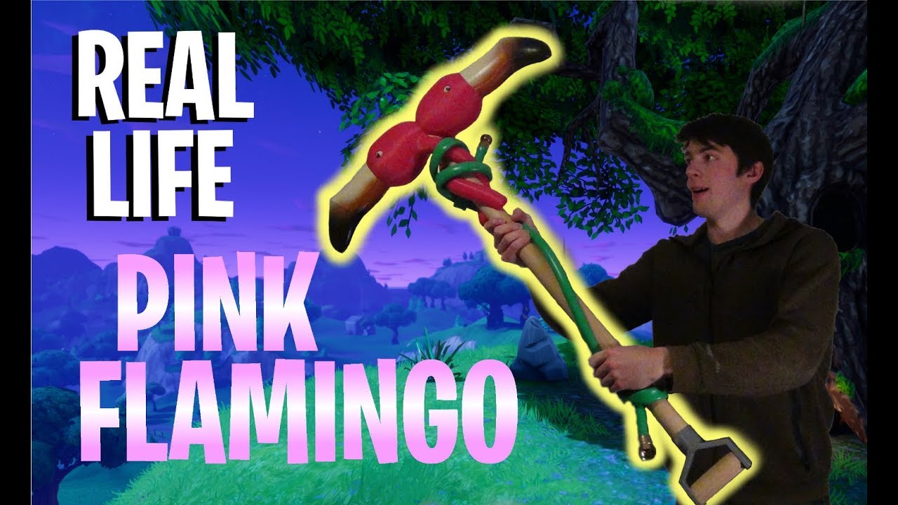 How To Pink Flamingo In Real Life | Fortnite Battle Royale