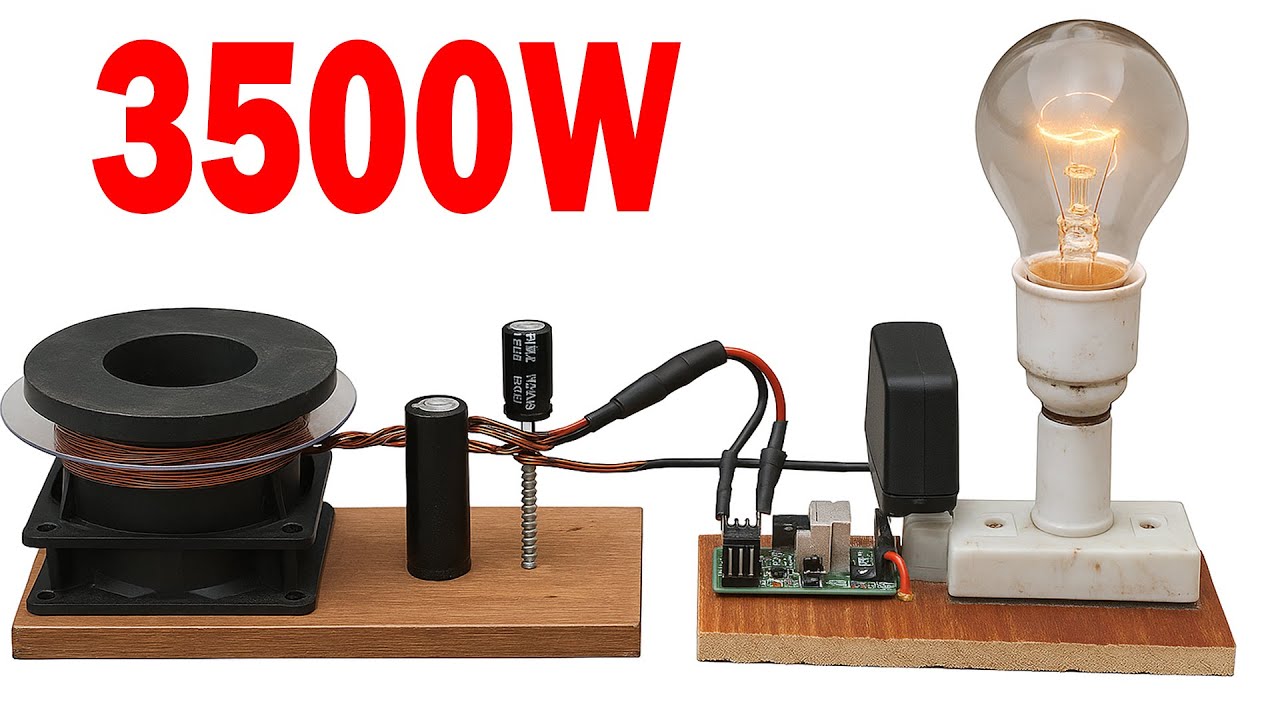 This Simple Device Generates Endless Free Power