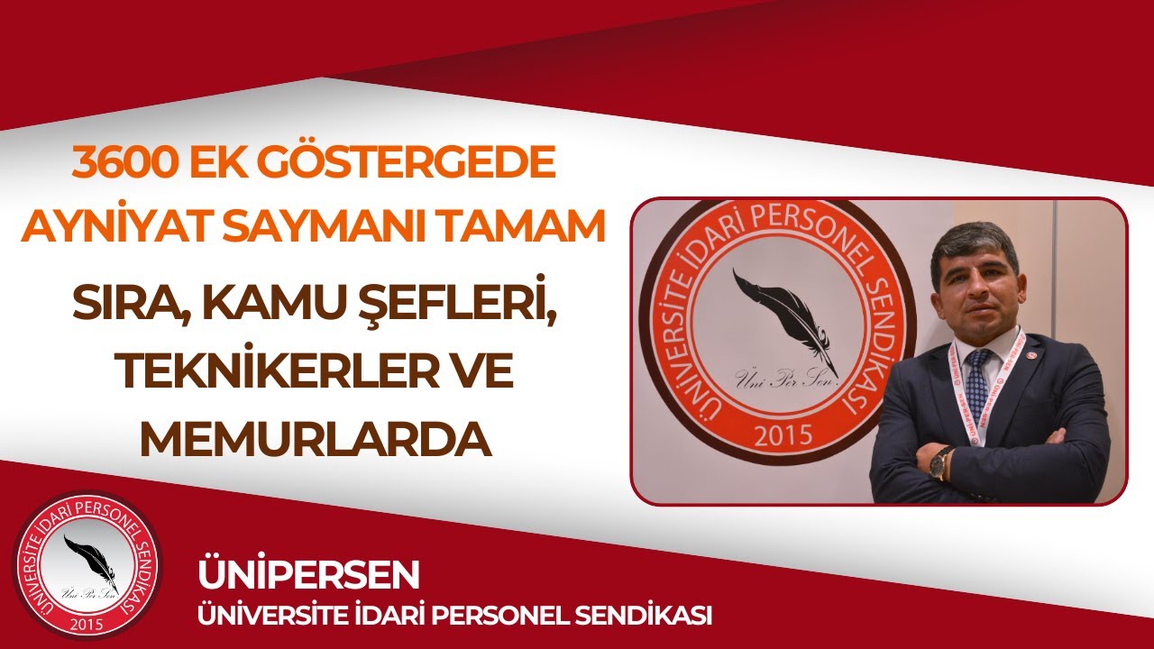 3600 EK GÖSTERGEDE ÖNEMLİ KARAR