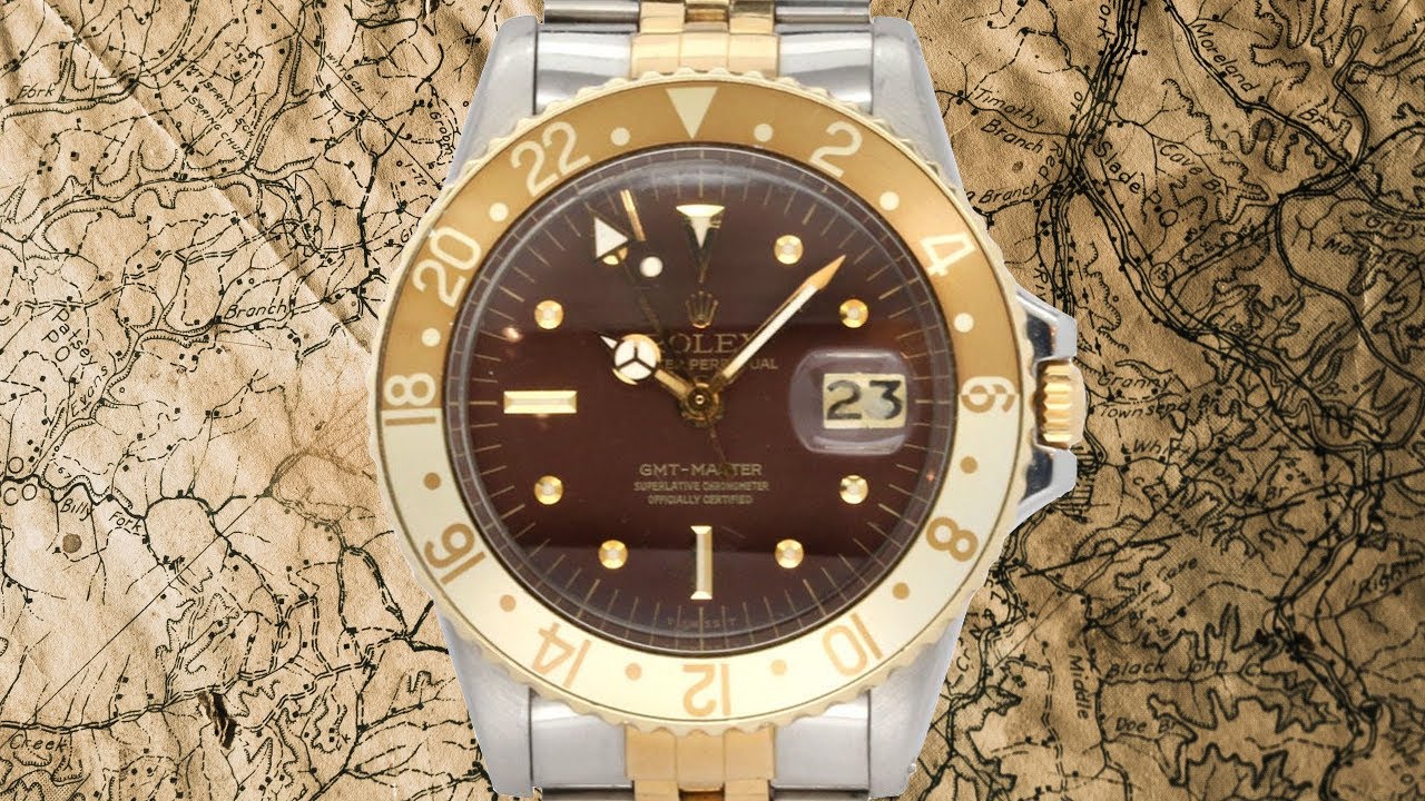 ORIGINAL ROOT BEER GMT: Rolex GMT Master 1675