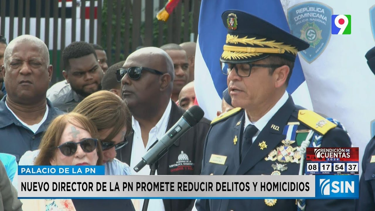 Nuevo director policial designado por el presidente Luis Abinader | Primera Emisión SIN