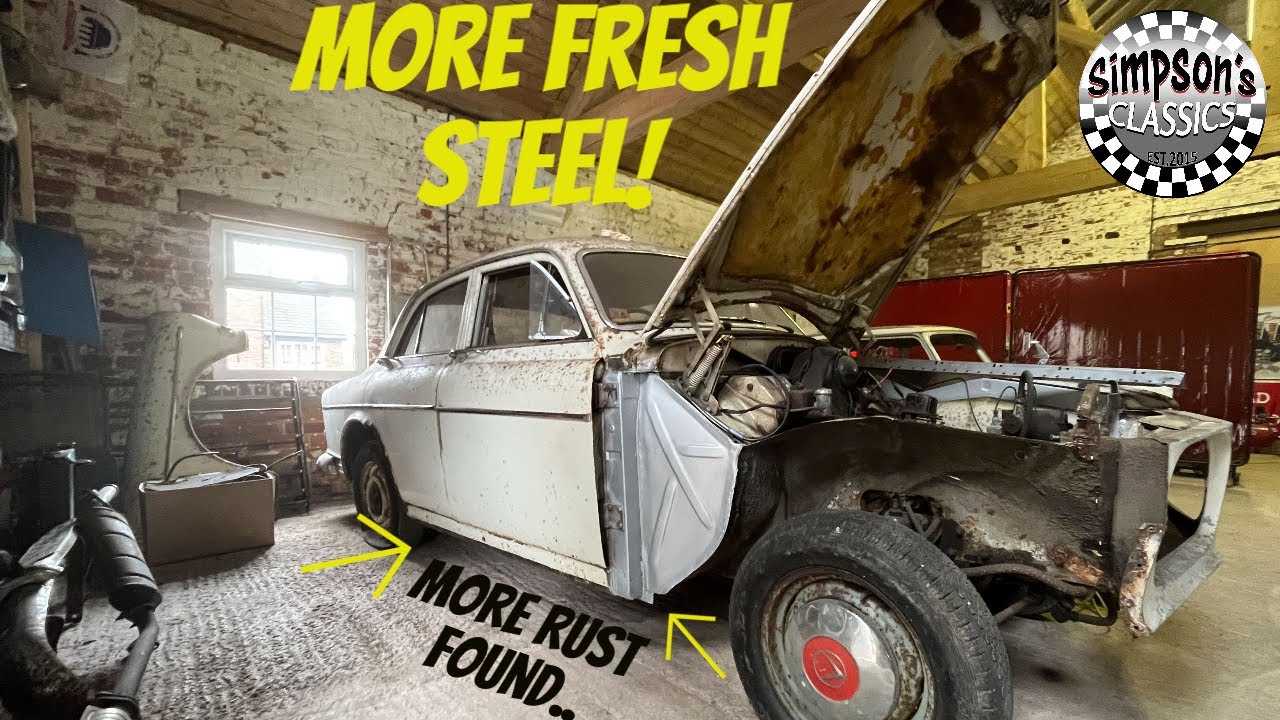 Surprise Floor Repair & Cowl Panel - Volvo Amazon 121 Restoration
