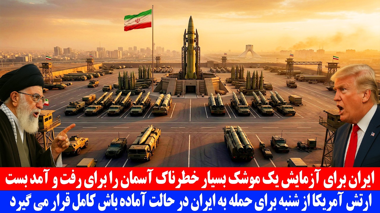 ایران برای آزمایش موشک بسیار خطرناک آسمان را برای رفت و آمد بست