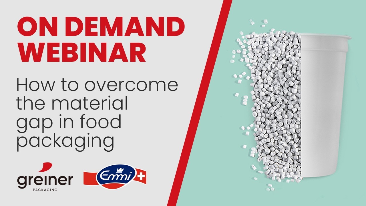 How to Overcome the Material Gap in Food Packaging: Insights by Emmi & Greiner Packaging