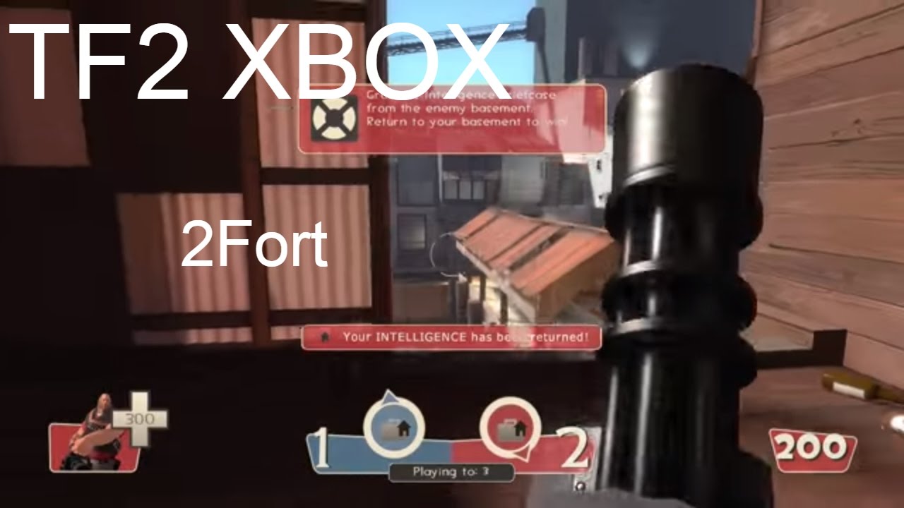 Team Fortress 2 - Xbox 360 - Gameplay On 2Fort