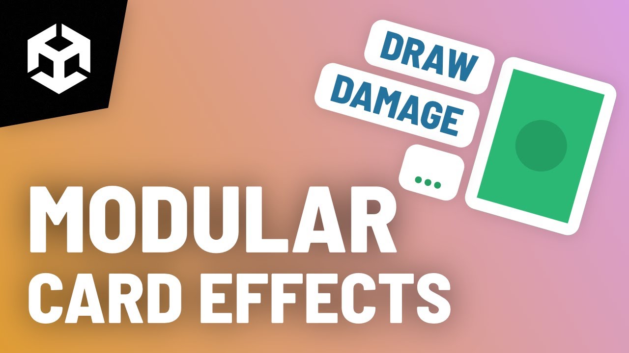 Create a MODULAR Card Effect System in Unity