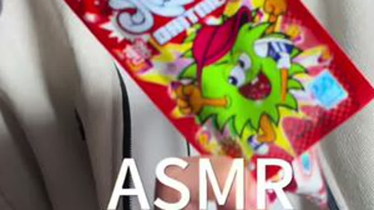 ASMR | 啃食脑袋的声音 | 糖果咀嚼音 | 油炸 #asmr #助眠 #声控