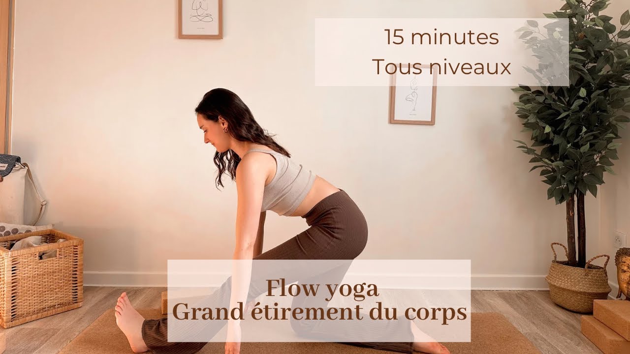 Flow yoga • Grand étirement de tout le corps | YogapoMeraki